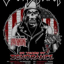 Sacred Reich North American Tour 2017 poster