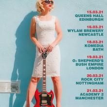 Samantha Fish UK Tour 2021 poster