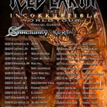 Sanctuary North American Tour 2018 poster