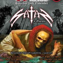 Satan London Show 2018 poster
