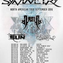 Scar Symmetry North American Headlining Tour 2016 poster