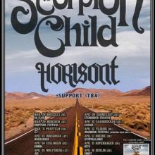 Scorpion Child Euro tour 2014 poster