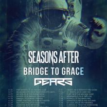 Seasons After and Bridge To Grace US Tour 2017 poster