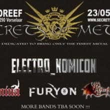 Secrets Of Metal Festival 2015 poster