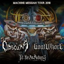Sepultura Euro & UK Tour 2018 poster