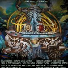 Sepultura Euro Tour 2017 poster