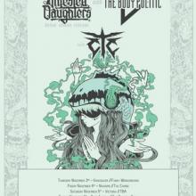 Shark Infested Daughters Western Canadian Tour 2016 poster