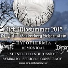 Sick Midsummer Festival 2015 poster