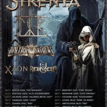 Sirenia European Tour 2016 poster
