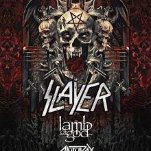 Slayer World Tour 2018 poster