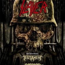 Slayer North American Tour 2016 poster