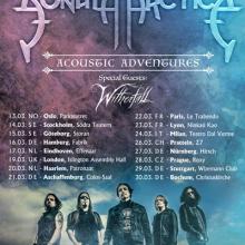 Sonata Arctica Euro Tour 2019 poster
