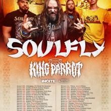 Soufly & King Parrot Euro Tour 2016 poster