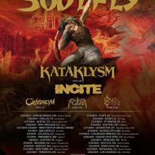 Soulfly North American Tour 2019 poster