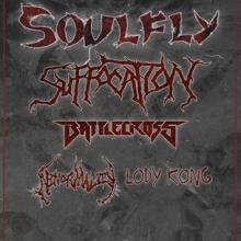 Soulfly US Tour 2016 poster