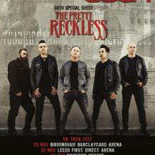 Stone Sour UK Tour 2017 poster
