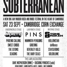 Subterranean UK Festival 2017 poster