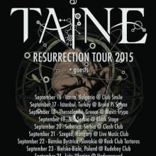 Taine Euro Tour 2015 poster