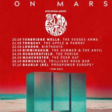 Temples On Mars UK Tour 2018 poster