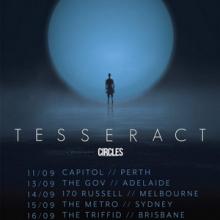 TesseracT Australian Tour 2018 poster