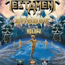 Testament Dark Roots of Thrash II tour 2015 poster
