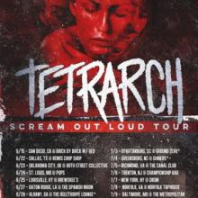 Tetrarch US Tour 2017 poster
