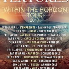 Textures Euro Tour 2017 poster