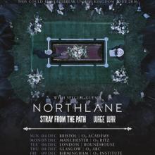 The Amity Affliction UK Tour 2016 poster