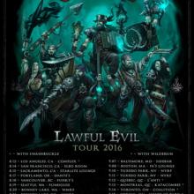 The Dread Crew Of Oddwood North American Tour 2016 cover