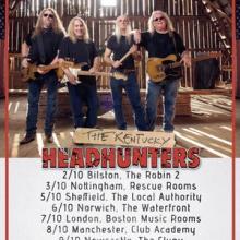 The Kentucky Headhunters UK Tour 2017 poster
