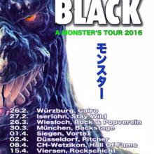 The New Black Tour 2016 poster