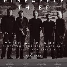 The Pineapple Thief Euro Tour 2017 poster