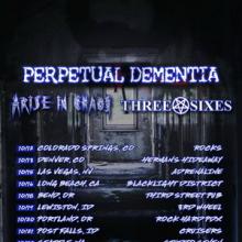Three Sixes US Tour 2017 poster