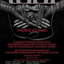 Tool Music Clinic 2018 poster