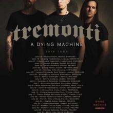 Tremonti Euro Tour 2018 poster