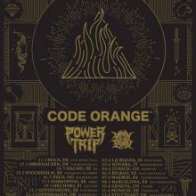 Trivium Euro & UK Tour 2018 poster