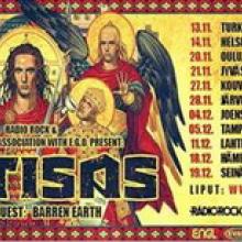 Turisas Latin American Tour 2015 poster