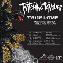 Twitching Tongues US Tour 2018 poster
