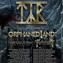 Tyr North American Tour 2018 poster