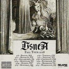 Usnea North American Tour 2018 poster