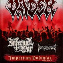 Vader Infernal War Polish Tour 2017 poster