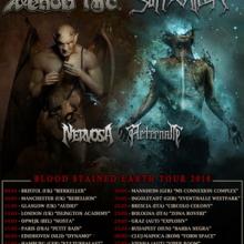 Venom Inc. & Suffocation UK & EU Tour 2018 poster