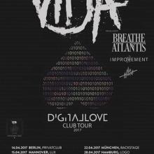 Vitja German Tour 2017 poster