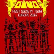 Voivod European & UK Tour 2017 poster