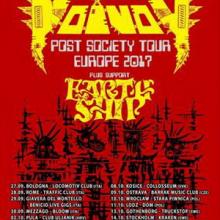 Voivod Euro Tour 2017 poster