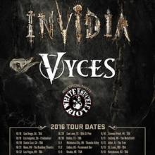 Vyces Invidia US Tour 2016 poster