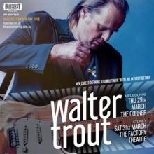 Walter Trout Blues Fest 2018 poster