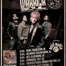 Warrior Soul Euro Tour 2018 poster