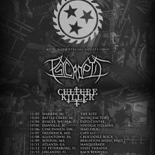 Whitechape US Tour 2015 poster