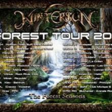 Wintersun Euro Tour 2017 poster